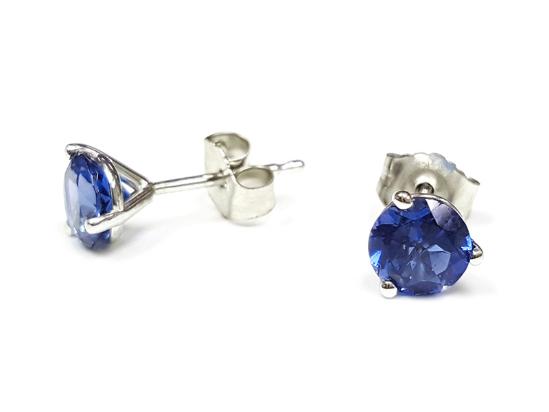 Blue Gemstone Earings