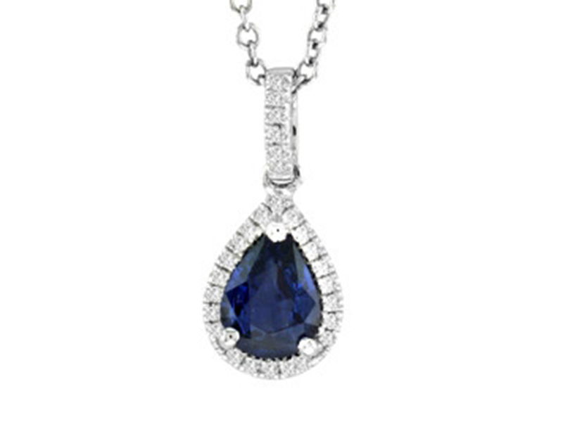 Blue Gemstone Necklace