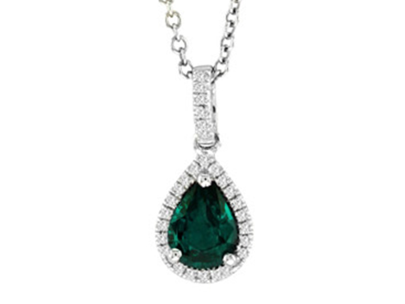 Green Gemstone Necklace